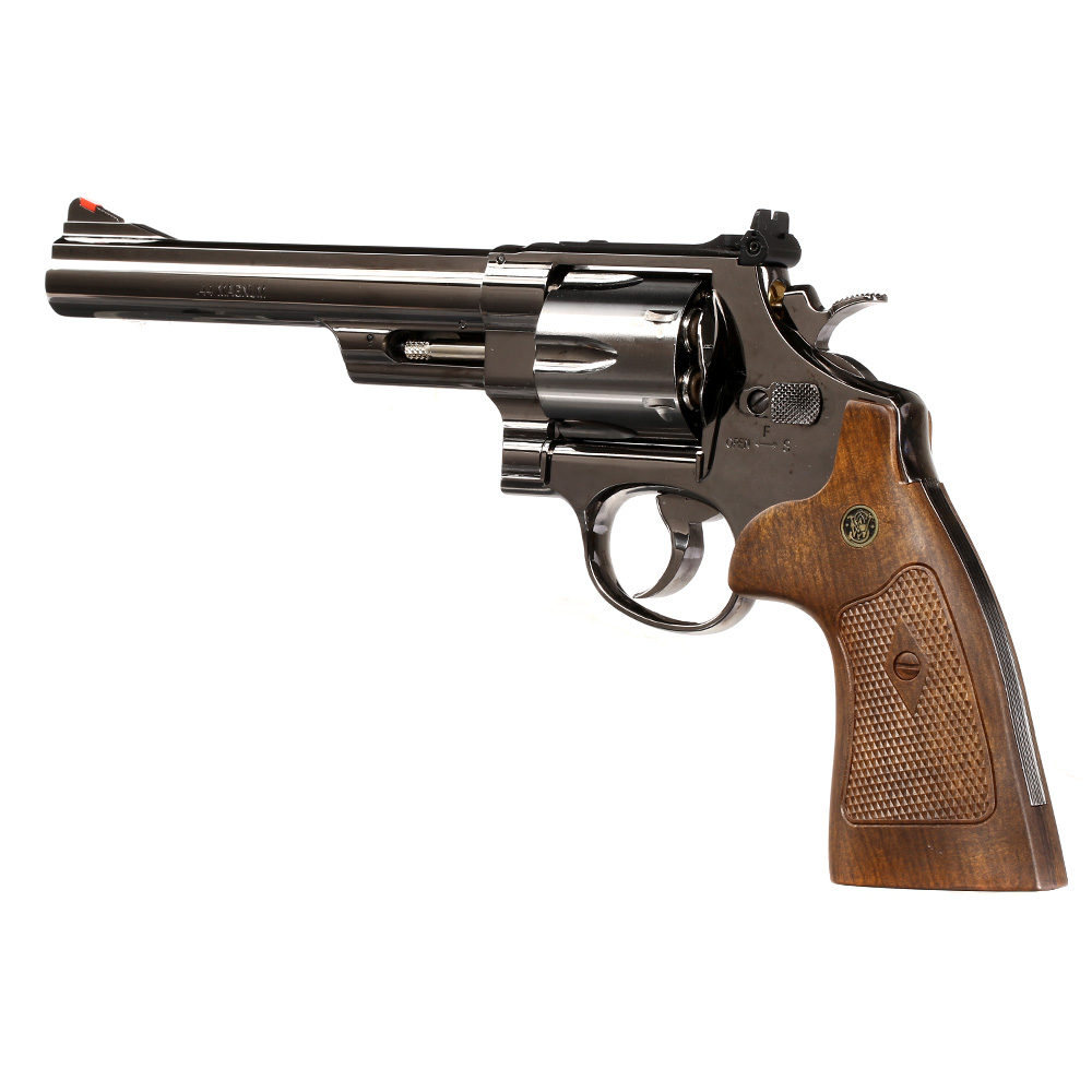 Smith & Wesson M29 Revolver 6,5 .44 Magnum CO2 4,5mm Diabolo hochglanzbrniert Bild 2