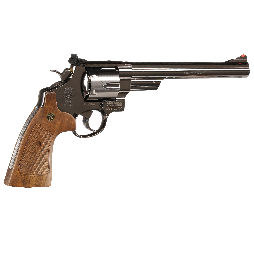 Smith & Wesson M29 Revolver 8 3/8 .44 Magnum CO2 4,5mm Diabolo hochglanzbrniert Bild 7