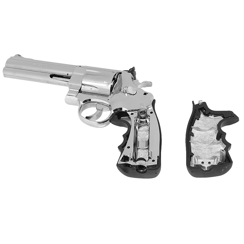 Smith & Wesson 629 Classic CO2-Revolver 5 Zoll 4,5mm Diabolo Vollmetall chrom Bild 5