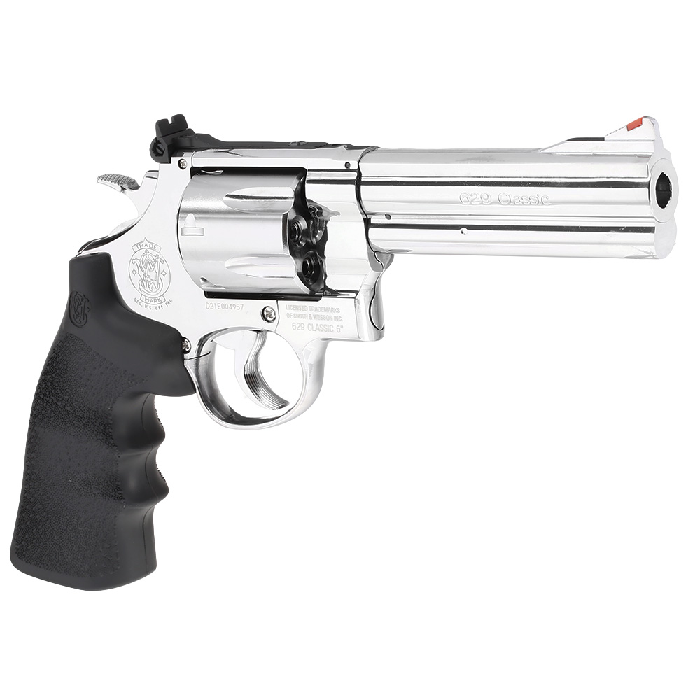 Smith & Wesson 629 Classic CO2-Revolver 5 Zoll 4,5mm Diabolo Vollmetall chrom Bild 8