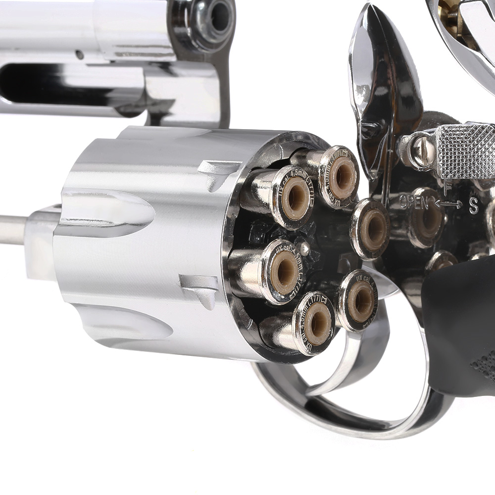 Smith & Wesson 629 Classic CO2-Revolver 6,5 Zoll 4,5mm Diabolo Vollmetall chrom Bild 3