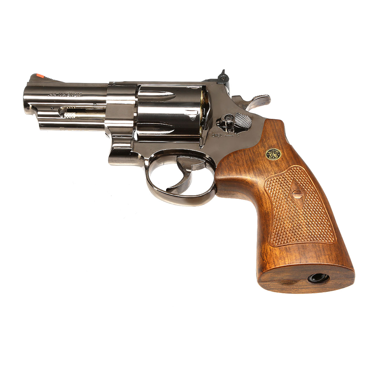 Smith & Wesson M29 Revolver 3 Zoll .44 Magnum CO2 4,5mm BB hochglanzbrniert Bild 6