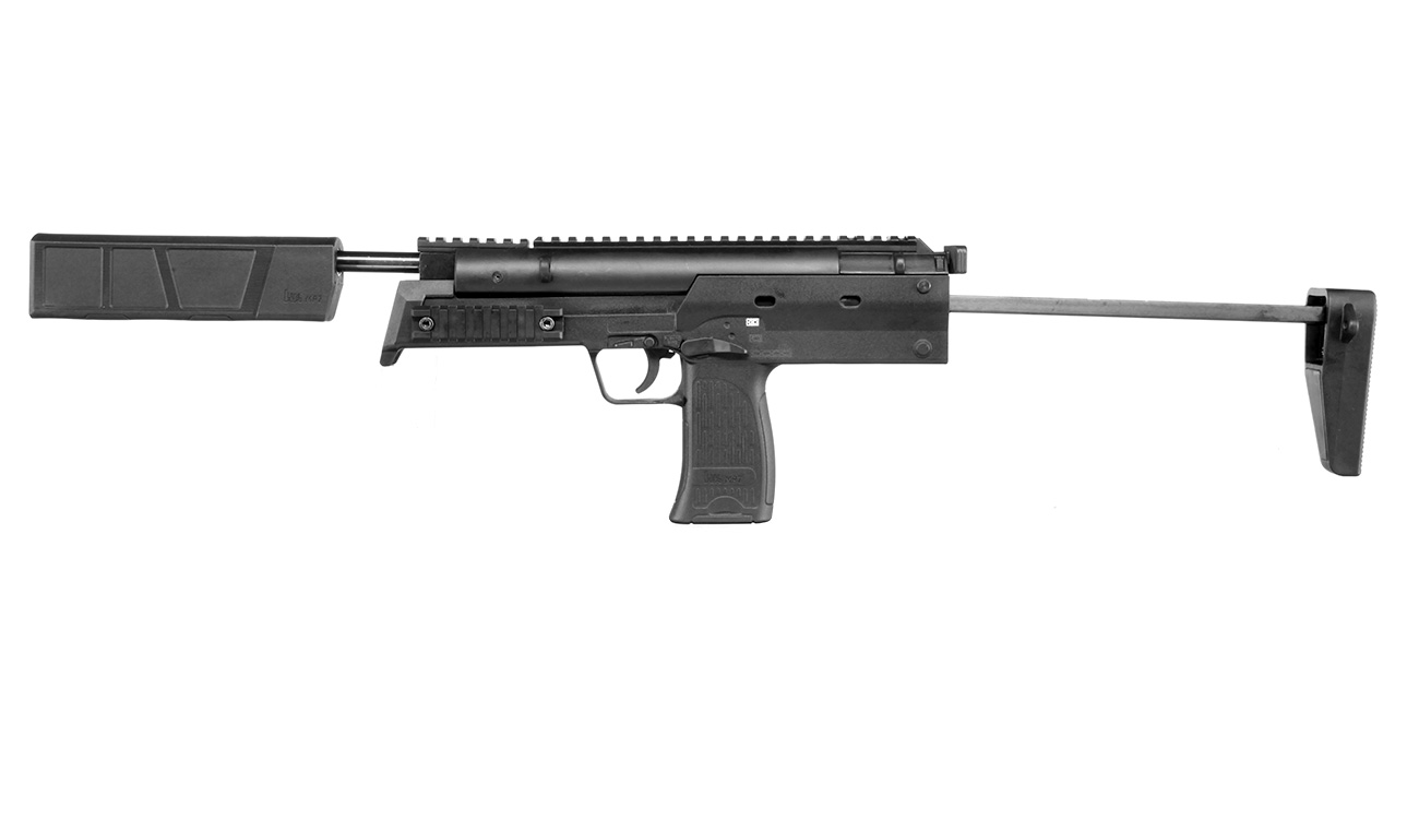 Heckler & Koch MP7 SD Knicklauf Luftpistole Kal. 4,5 mm Diabolo schwarz