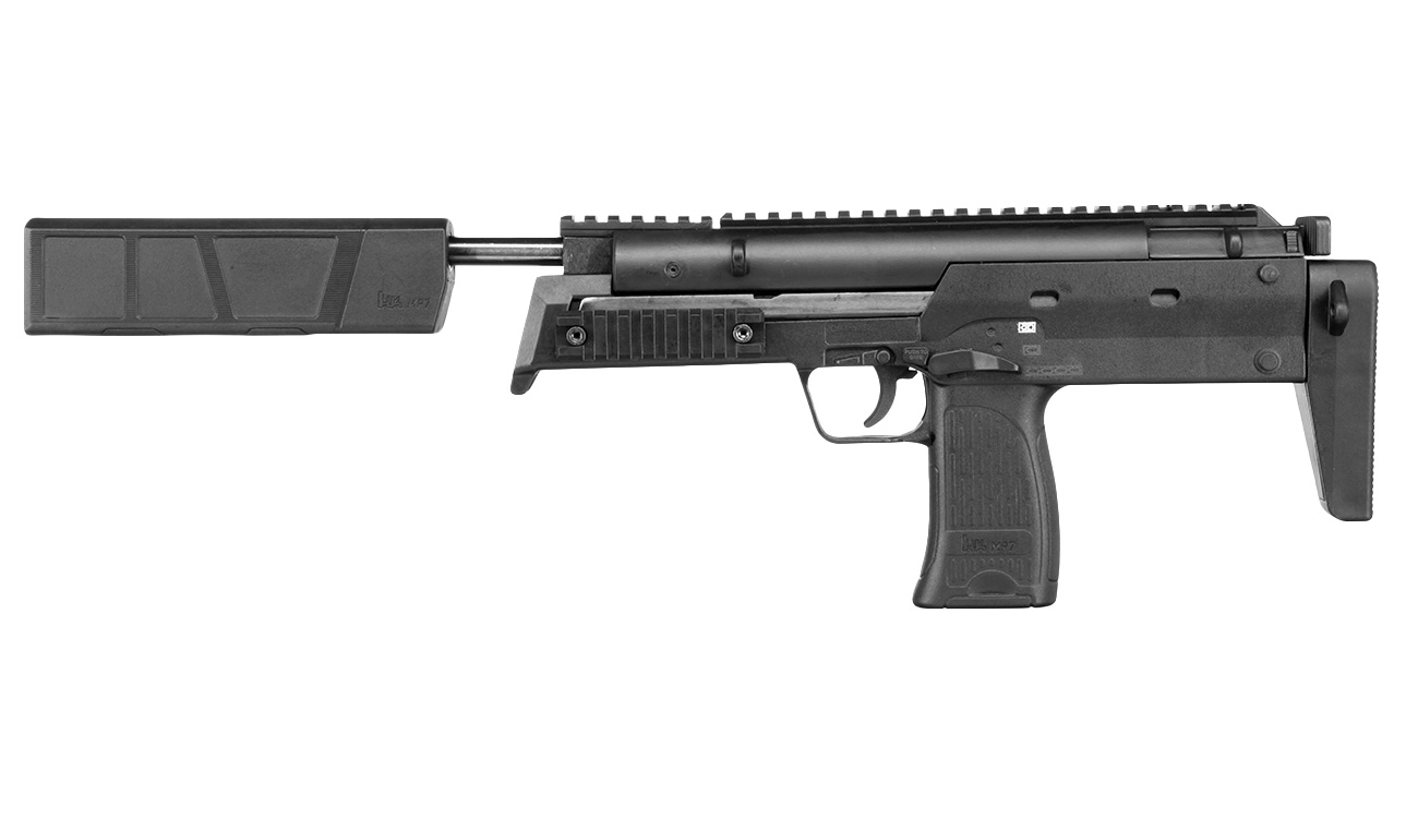 Heckler & Koch MP7 SD Knicklauf Luftpistole Kal. 4,5 mm Diabolo schwarz Bild 1