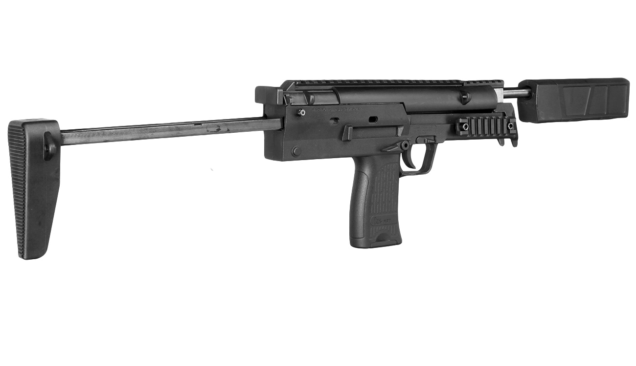 Heckler & Koch MP7 SD Knicklauf Luftpistole Kal. 4,5 mm Diabolo schwarz Bild 5