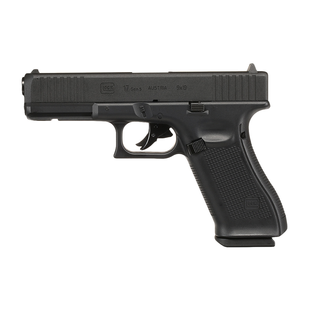 Glock 17 Gen5 CO2-Luftpistole Blowback Kal. 4,5mm Diabolo Metallschlitten schwarz