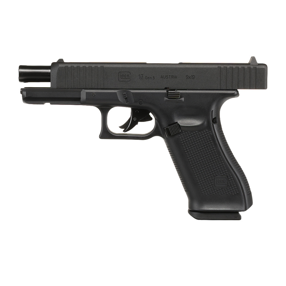 Glock 17 Gen5 CO2-Luftpistole Blowback Kal. 4,5mm Diabolo Metallschlitten schwarz Bild 6
