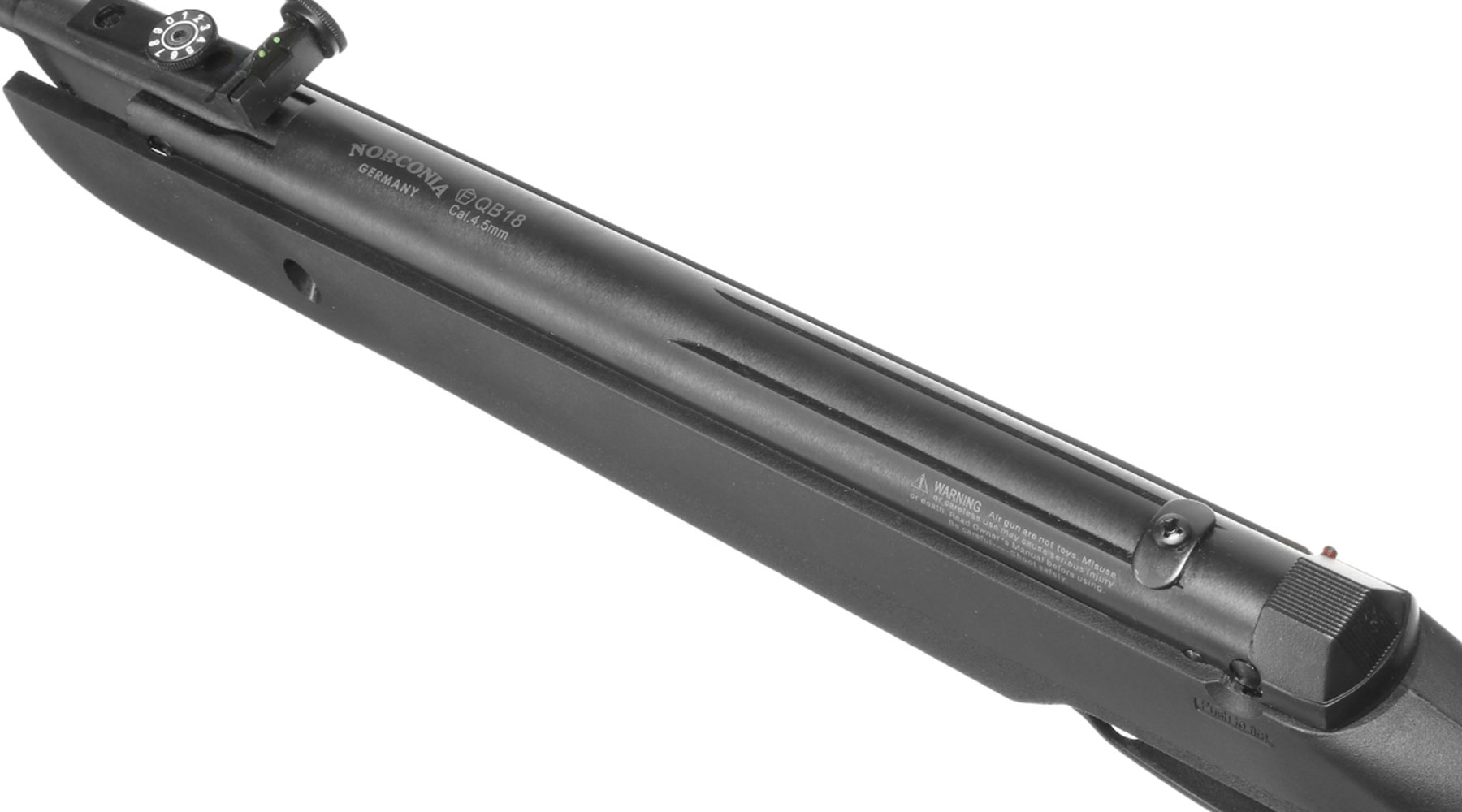 Norconia QB18F Knicklauf Luftgewehr Kal. 4,5mm Diabolo schwarz Bild 3