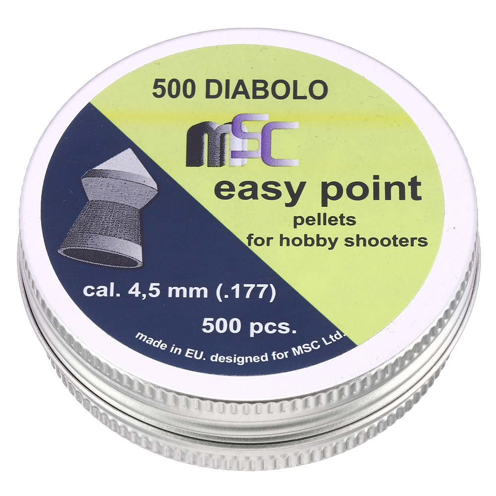 MSC Diabolo Easy Point Kal. 4,5 mm Spitzkopf 500er Dose Bild 1