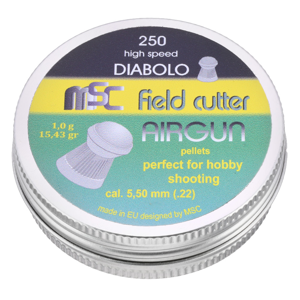 MSC Diabolo Field Cutter Kal. 5,5 mm Rundkopf 250er Dose Bild 1