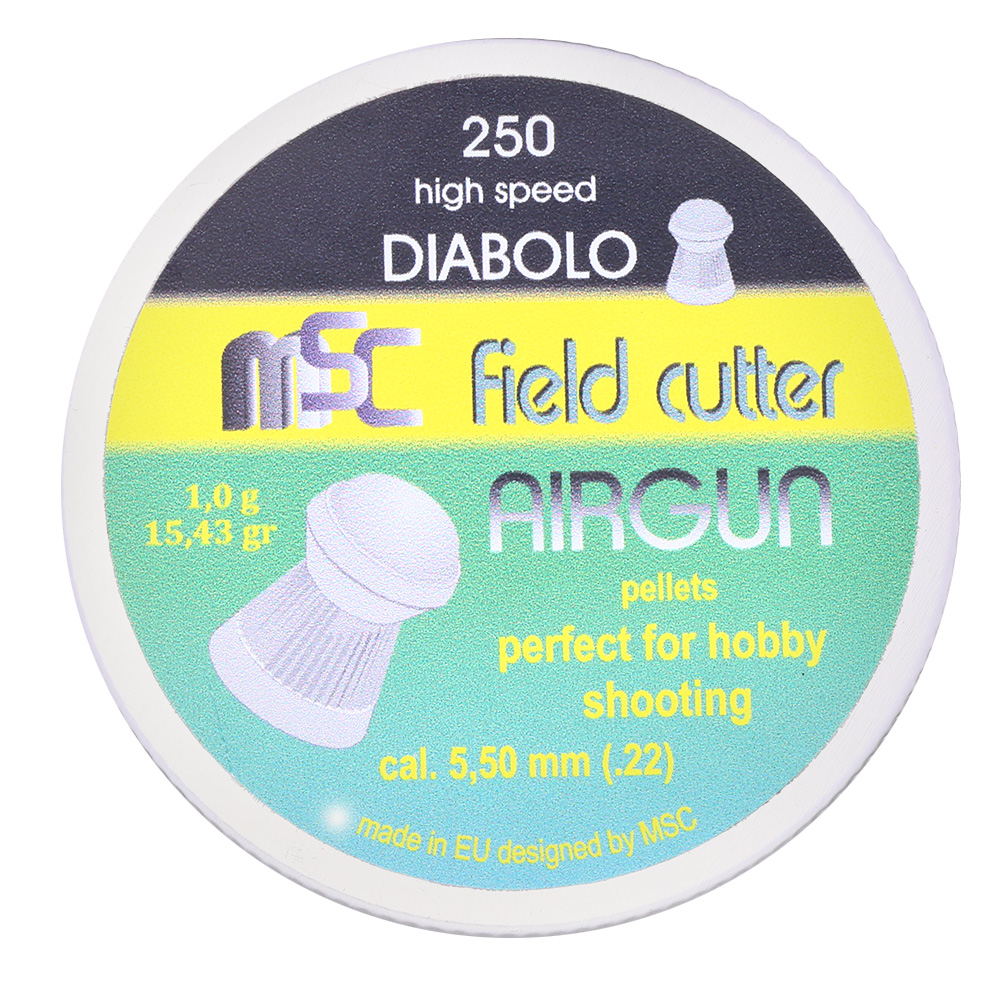 MSC Diabolo Field Cutter Kal. 5,5 mm Rundkopf 250er Dose Bild 3