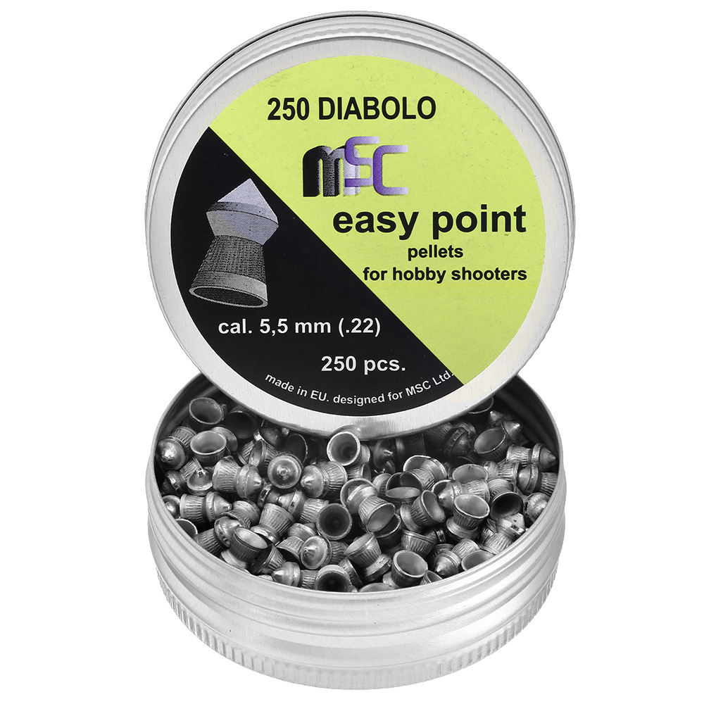 MSC Diabolo Easy Point Kal. 5,5 mm Spitzkopf 250er Dose