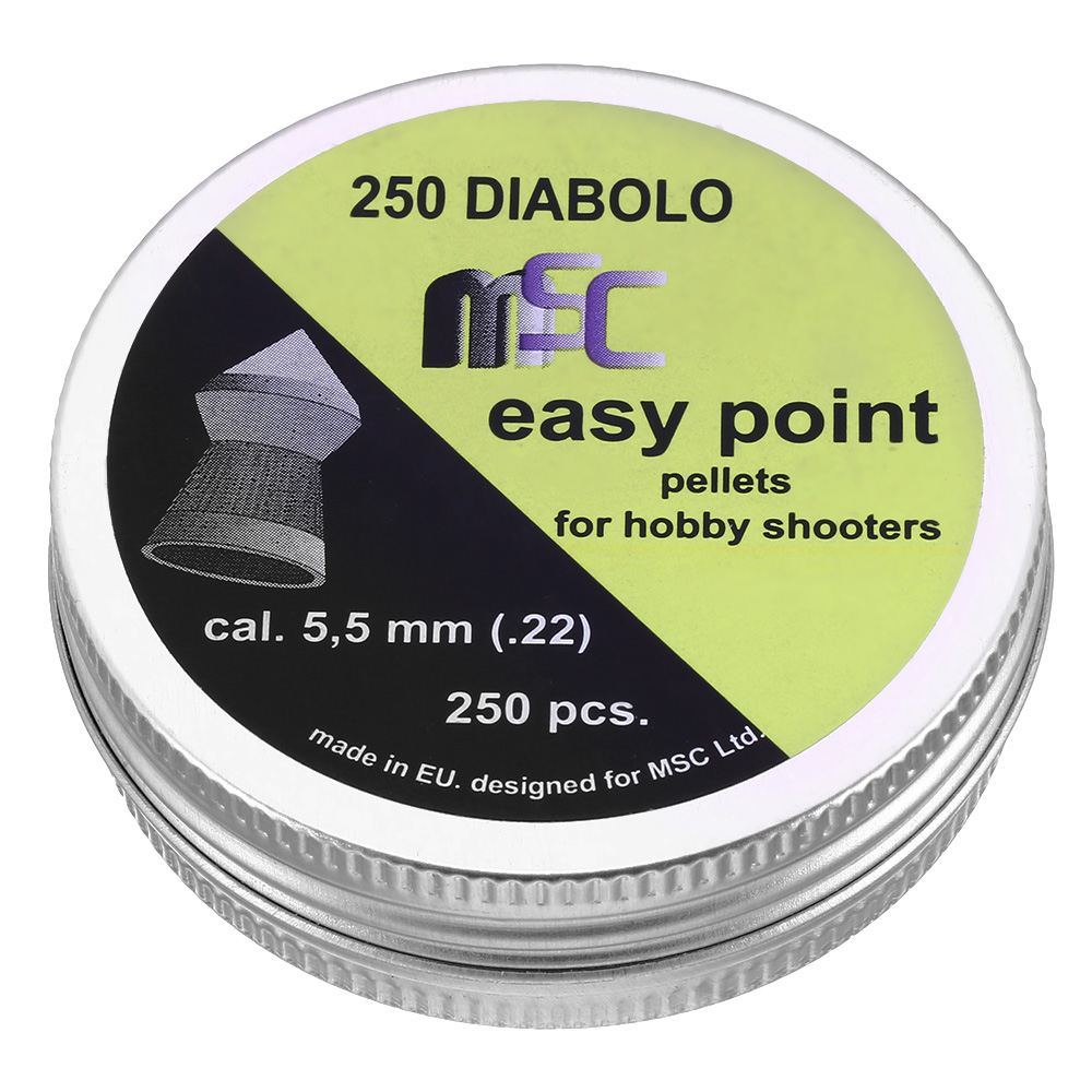 MSC Diabolo Easy Point Kal. 5,5 mm Spitzkopf 250er Dose Bild 1
