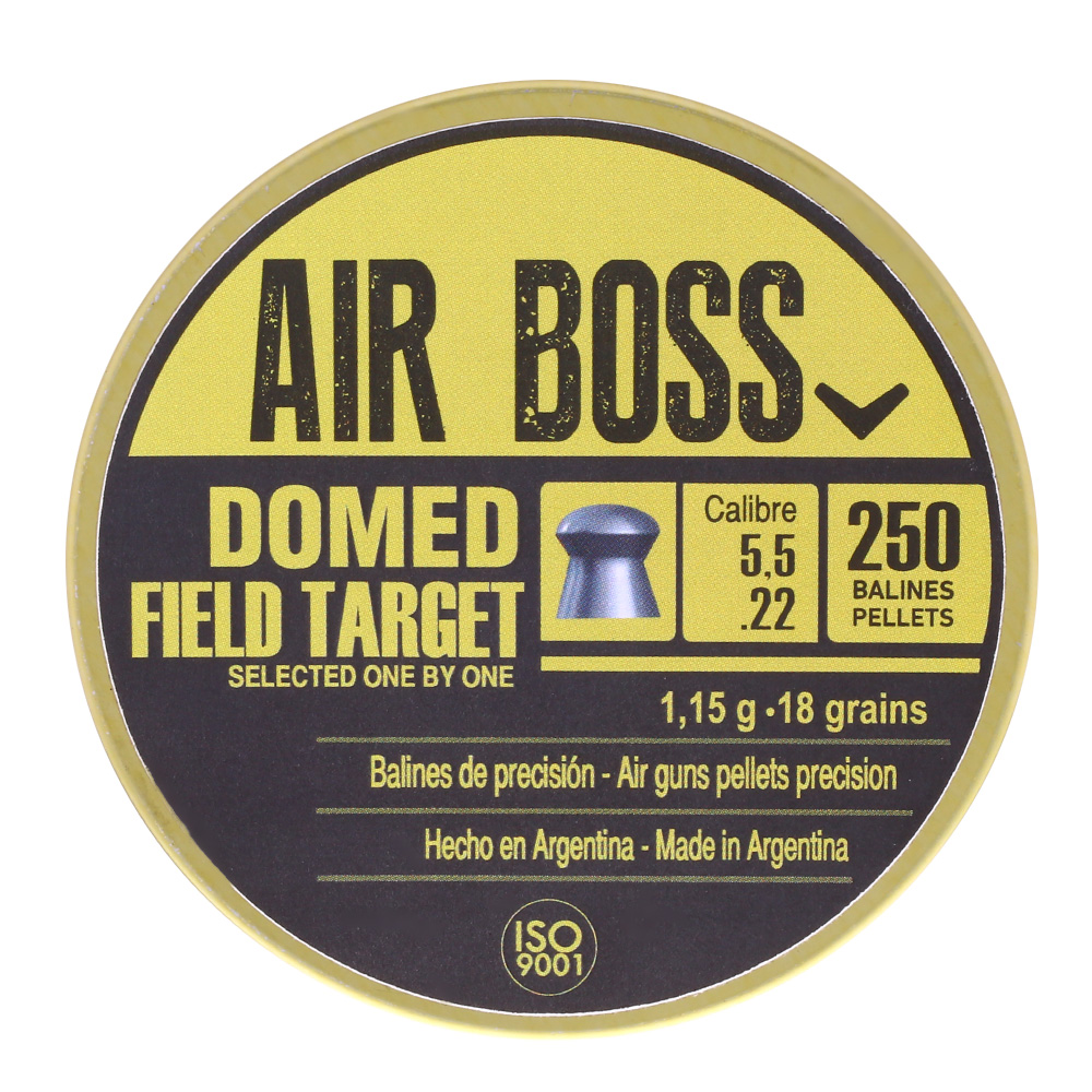 Air Boss Diabolo Domed Field Target Kal. 5,5 mm Rundkopf 250er Dose Bild 3