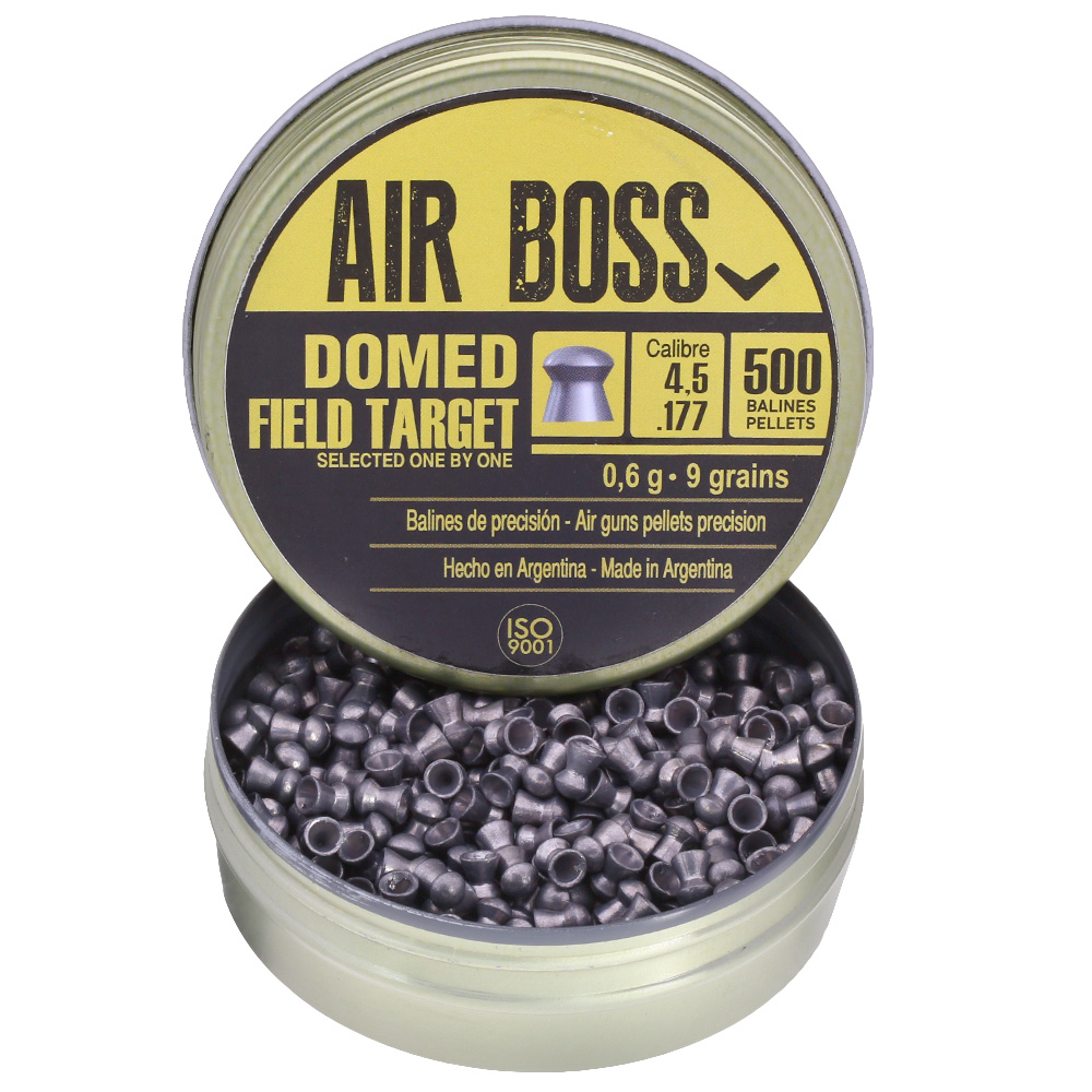 Air Boss Diabolo Domed Field Target Kal. 4,5 mm Rundkopf 500er Dose