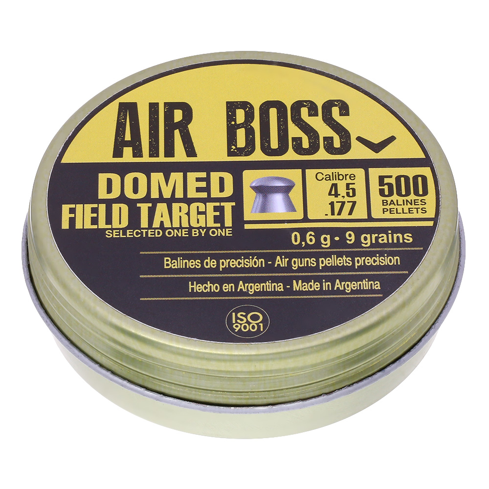 Air Boss Diabolo Domed Field Target Kal. 4,5 mm Rundkopf 500er Dose Bild 1