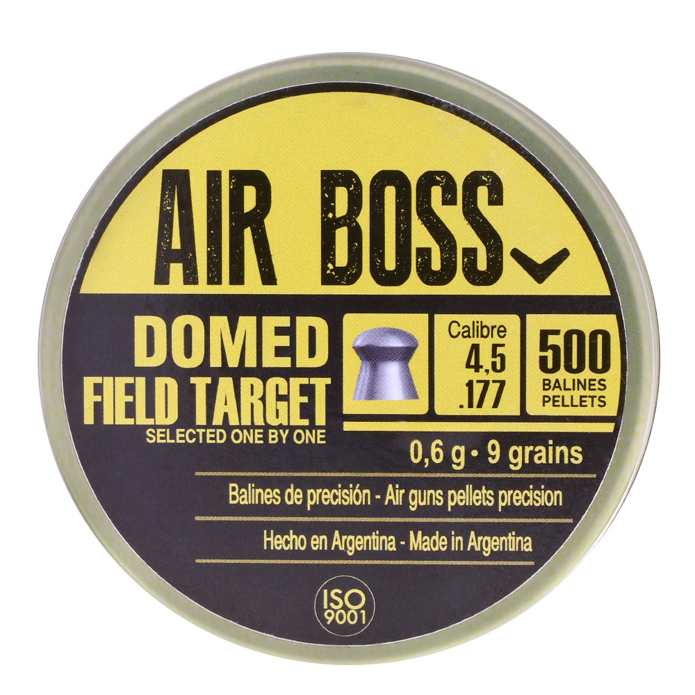Air Boss Diabolo Domed Field Target Kal. 4,5 mm Rundkopf 500er Dose Bild 3