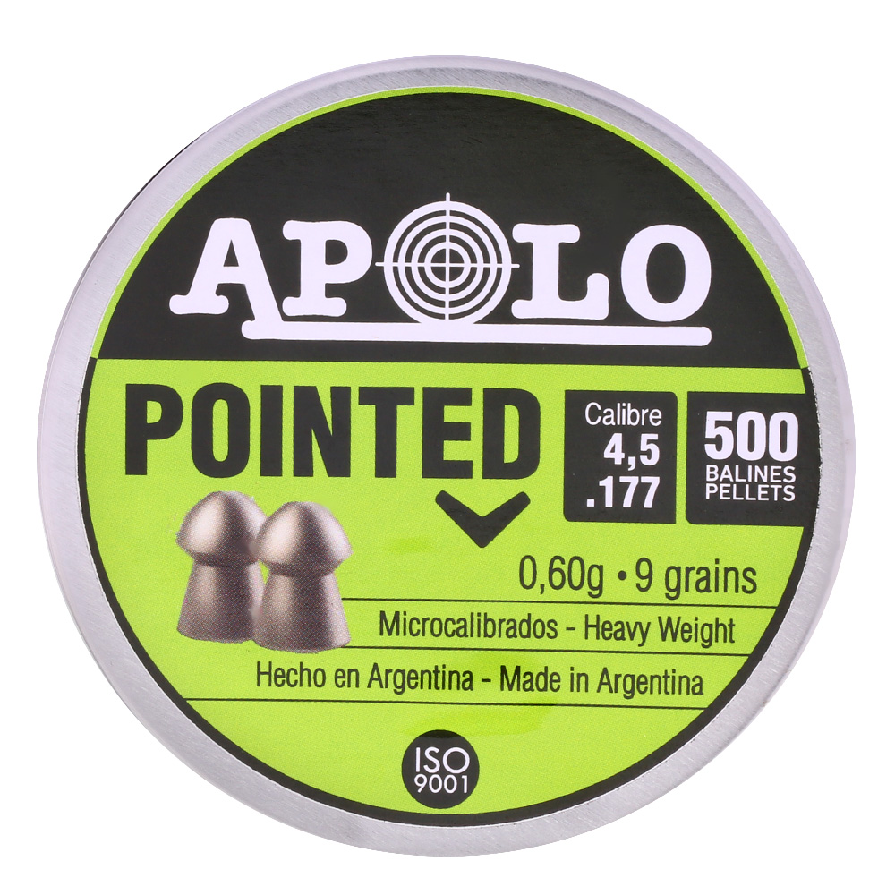 Apolo Diabolo Pointed Kal. 4,5 mm Spitzkopf 500er Dose Bild 1