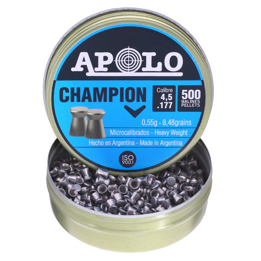 Apolo Diabolo Champion Kal. 4,5 mm Flachkopf 500er Dose