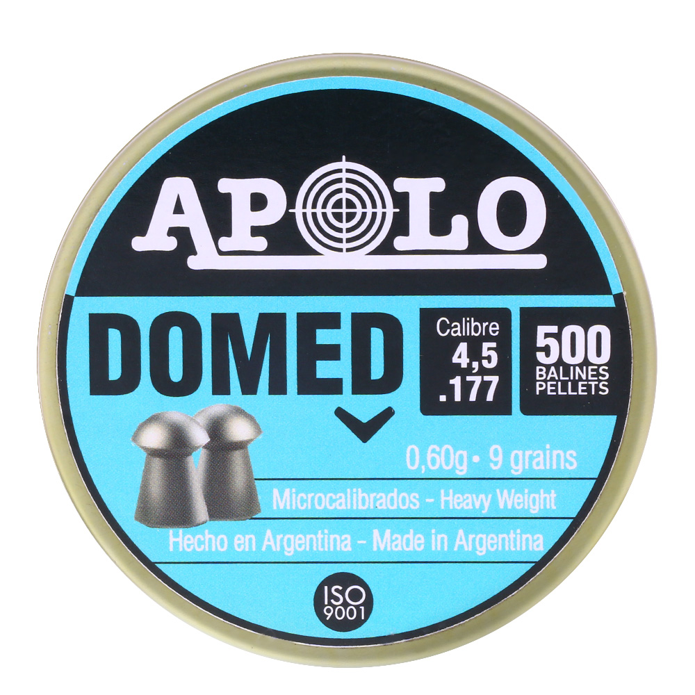 Apolo Diabolo Domed Kal. 4,5 mm Rundkopf 500er Dose Bild 3