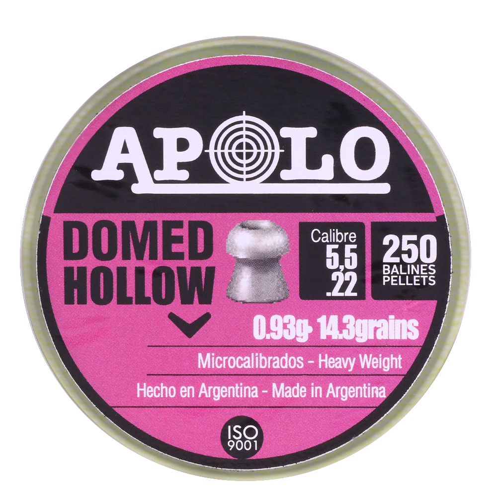 Apolo Diabolo Domed Hollow Kal. 5,5 mm Hohlspitz 250er Dose Bild 3