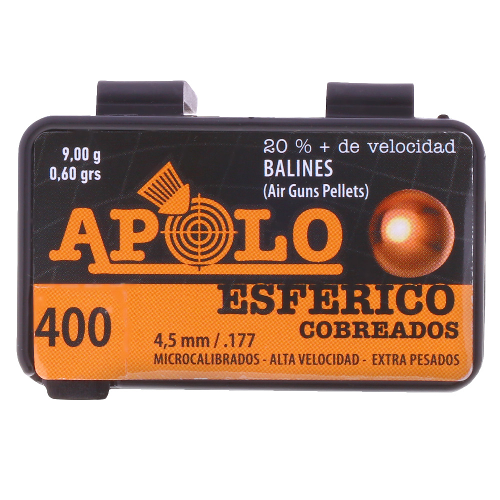 Apolo Blei-BBs Kal. 4,5 mm 400er verkupfert Bild 3
