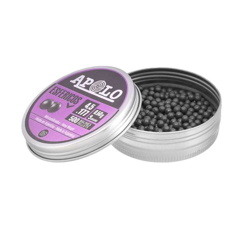 Apolo Blei-BBs Kal. 4,5 mm 500er Dose Bild 1