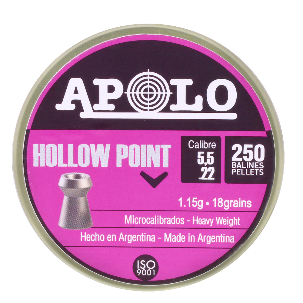 Apolo Diabolo Hollow Point Kal. 5,5 mm Hohlspitz 250er Dose Bild 3