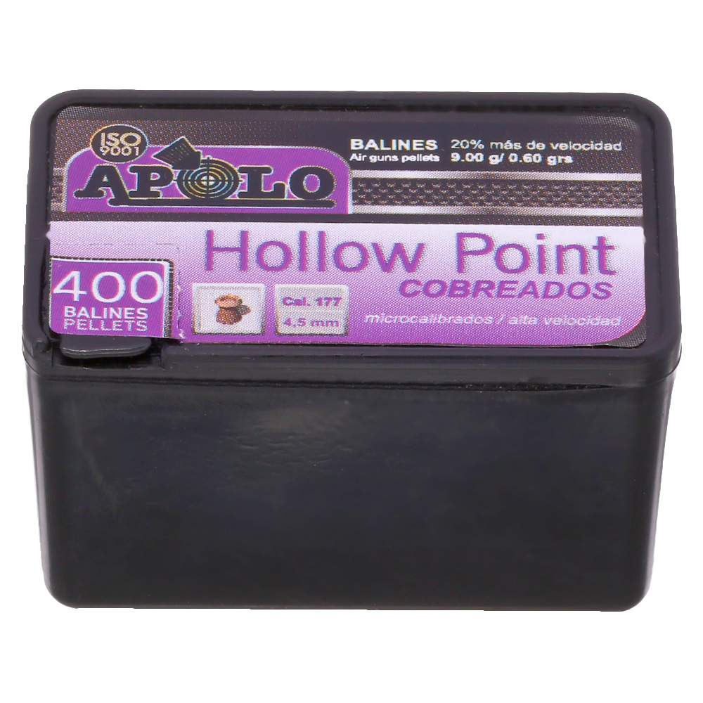 Apolo Diabolo Hollow Point Kal. 4,5 mm Hohlspitz 400er verkupfert Bild 1