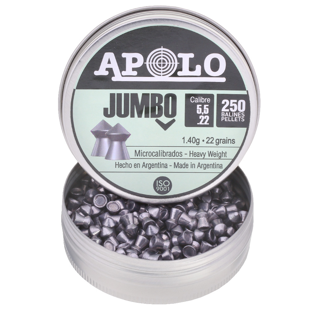 Apolo Diabolo Jumbo Kal. 5,5 mm Spitzkopf 250er Dose