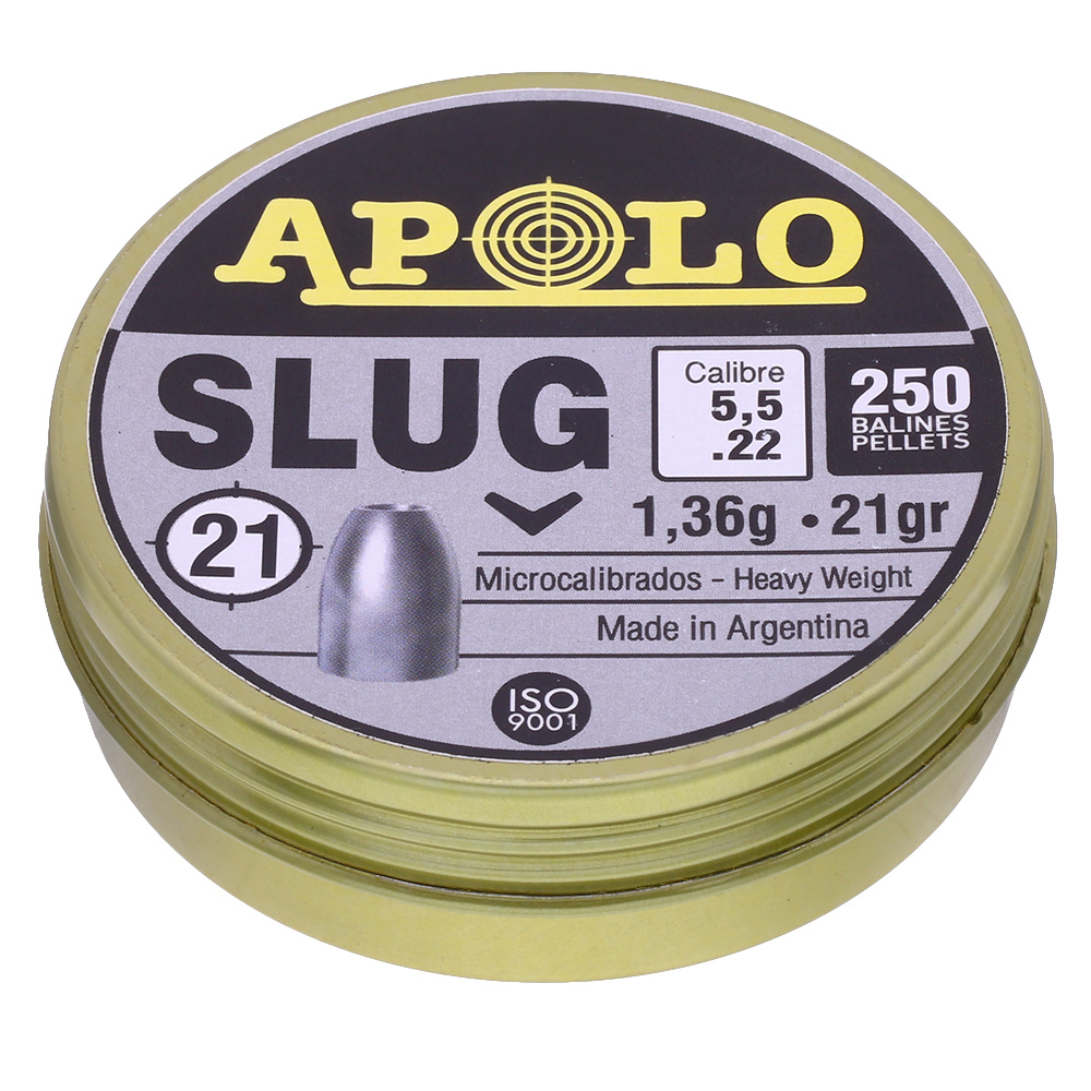 Apolo Diabolo Slug 21 Kal. 5,5 mm Hohlspitz 250er Dose Bild 1