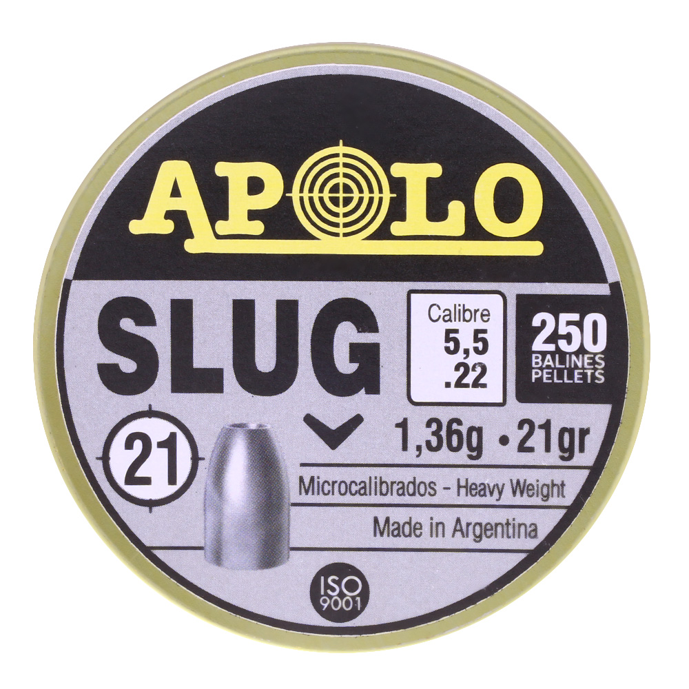 Apolo Diabolo Slug 21 Kal. 5,5 mm Hohlspitz 250er Dose Bild 1