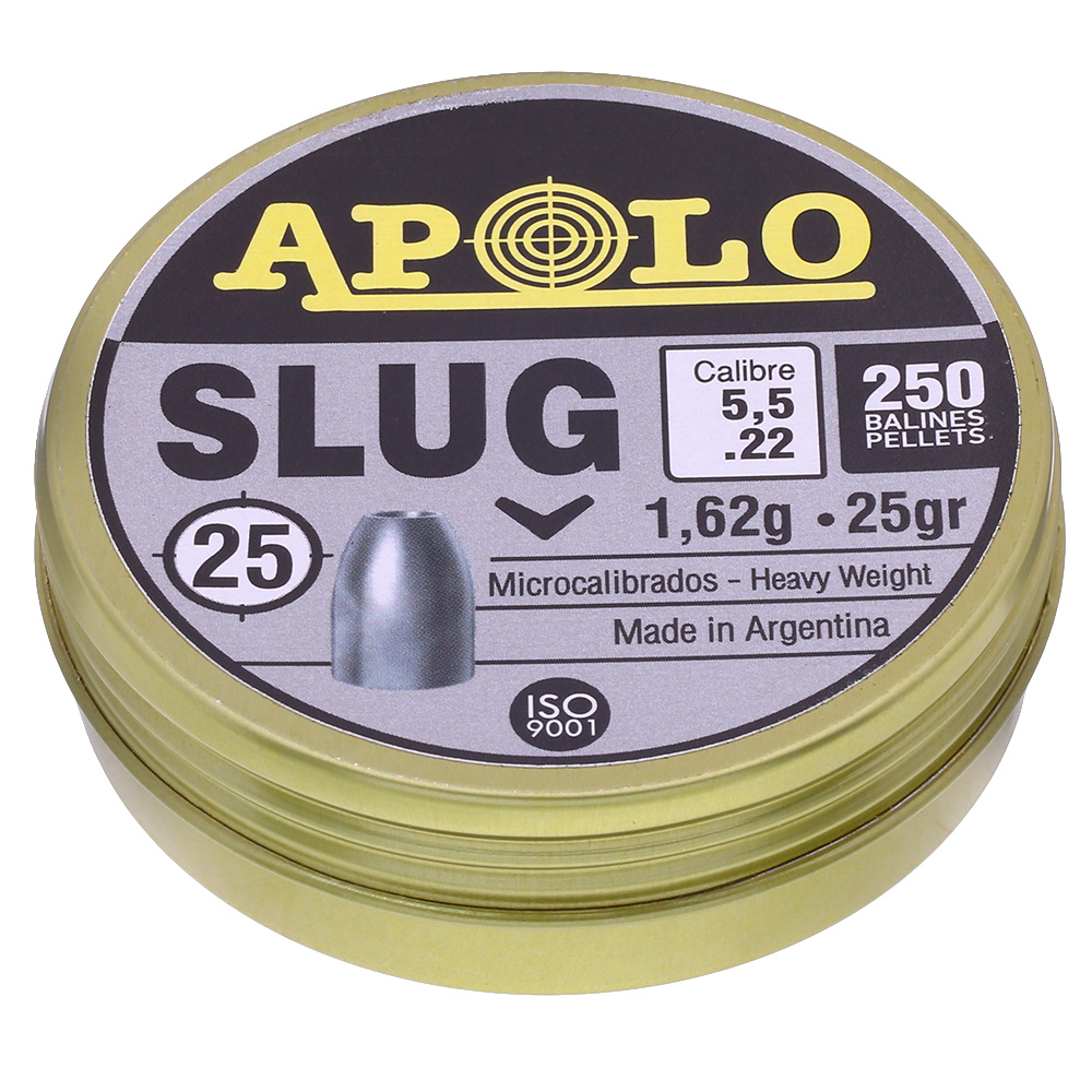 Apolo Diabolo Slug 25 Kal. 5,5 mm Hohlspitz 250er Dose Bild 1