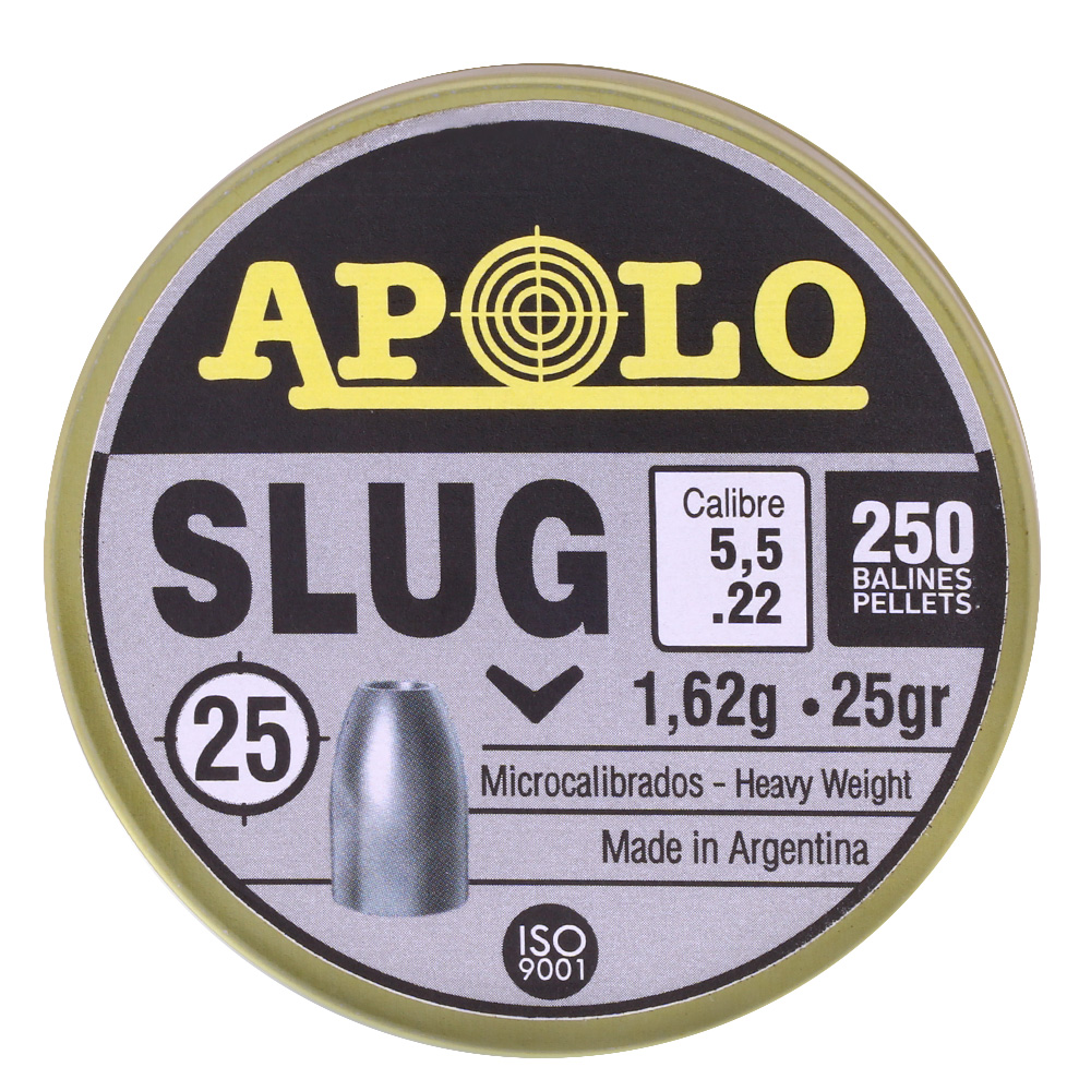 Apolo Diabolo Slug 25 Kal. 5,5 mm Hohlspitz 250er Dose Bild 3