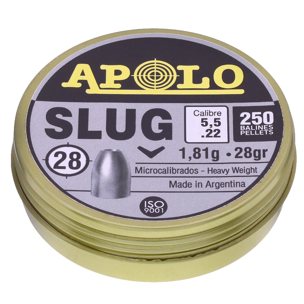 Apolo Diabolo Slug 28 Kal. 5,5 mm Hohlspitz 250er Dose Bild 1