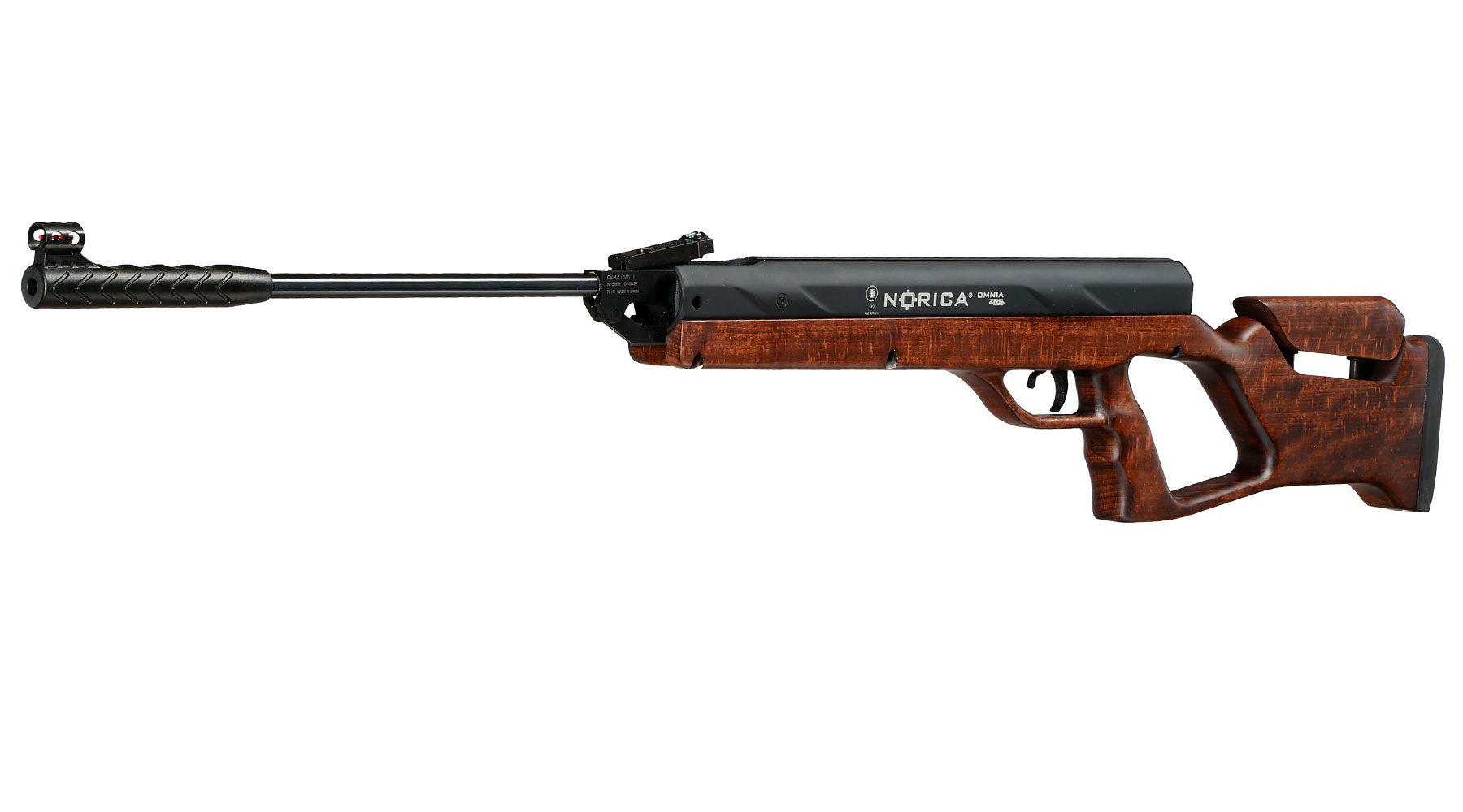 Norica Omnia ZRS Luxe Knicklauf Luftgewehr Kal. 4,5 mm Diabolo Buchenholzschaft Bild 1