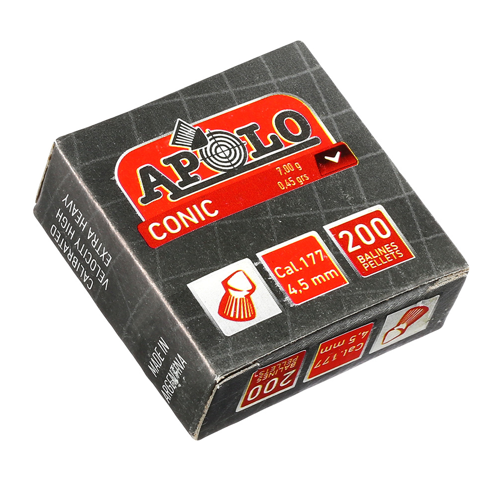Apolo Diabolos Conic Kal. 4,5 mm Spitzkopf 200er Packung Bild 1