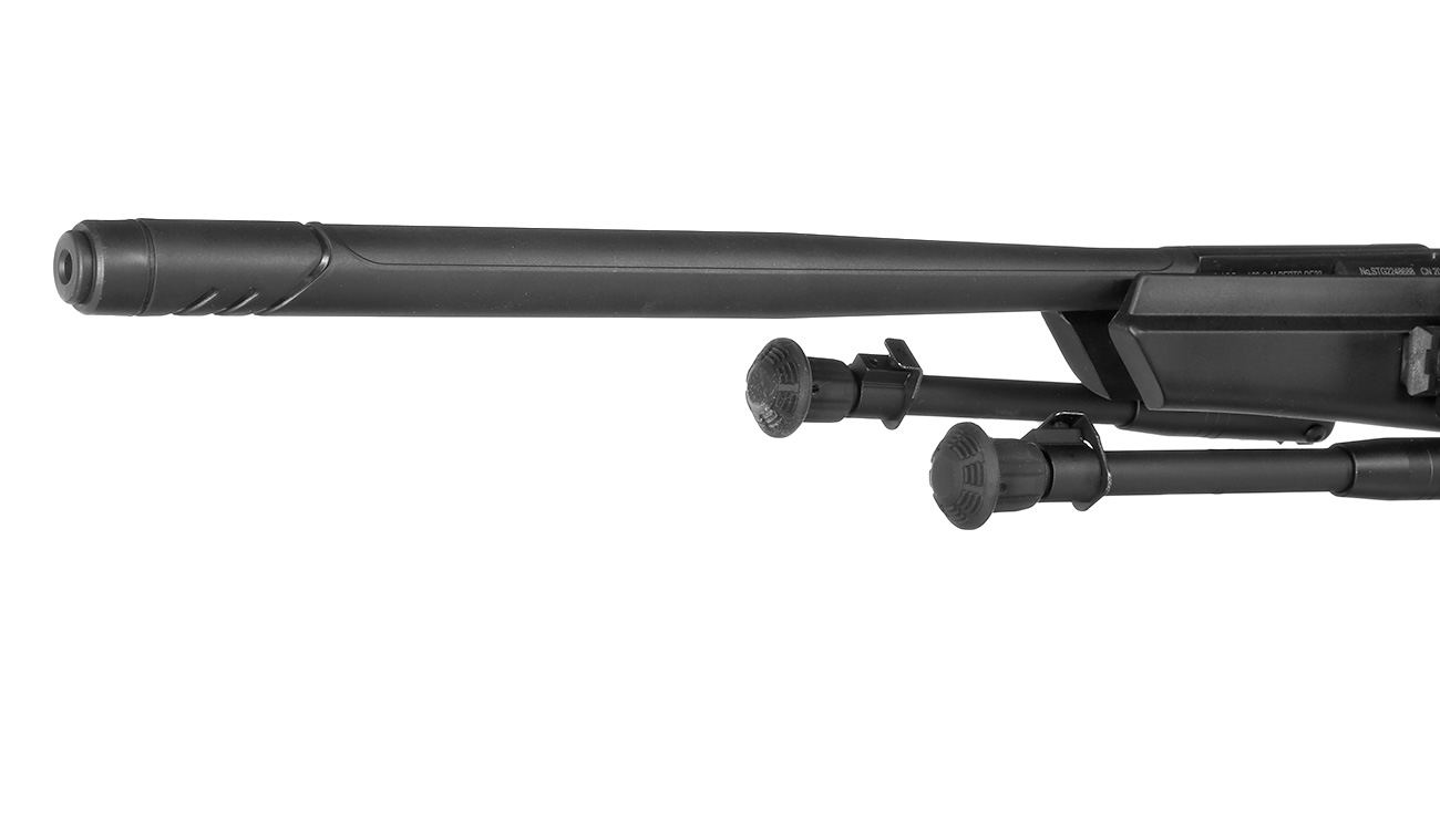 Stoeger Luftgewehr ATAC II Combo 5,5 mm schwarz mit Zweibein und Zielfernrohr 3-9x40 AO Mil-Dot Bild 1