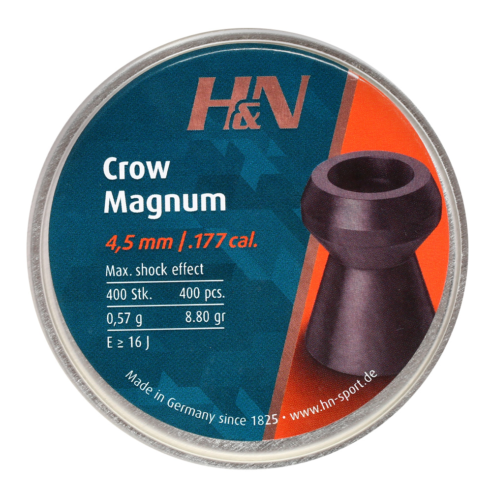 H&N Diabolos Crow Magnum Hohlspitze 4,5 mm 400 Stck Bild 1