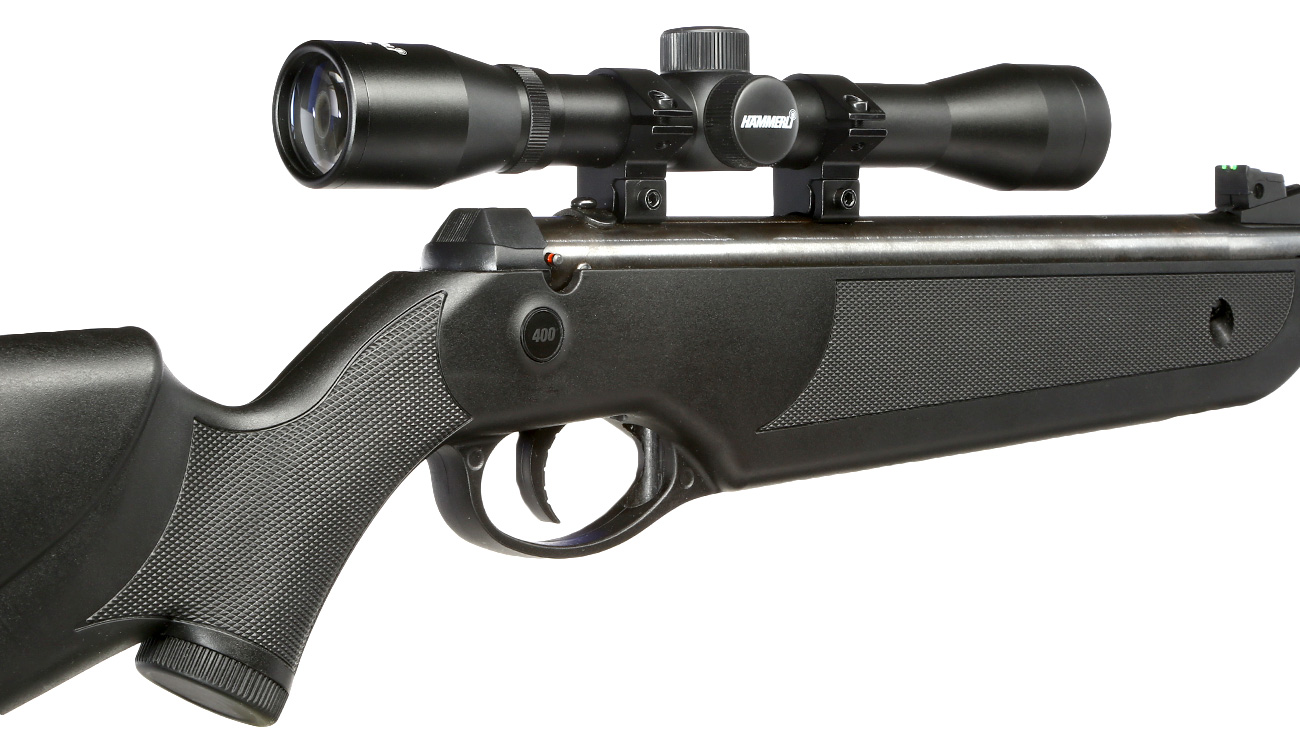Hmmerli Black Force 400 Combo Luftgewehr Kal. 4,5 mm Diabolo inkl. 4x32 Zielfernrohr Bild 1