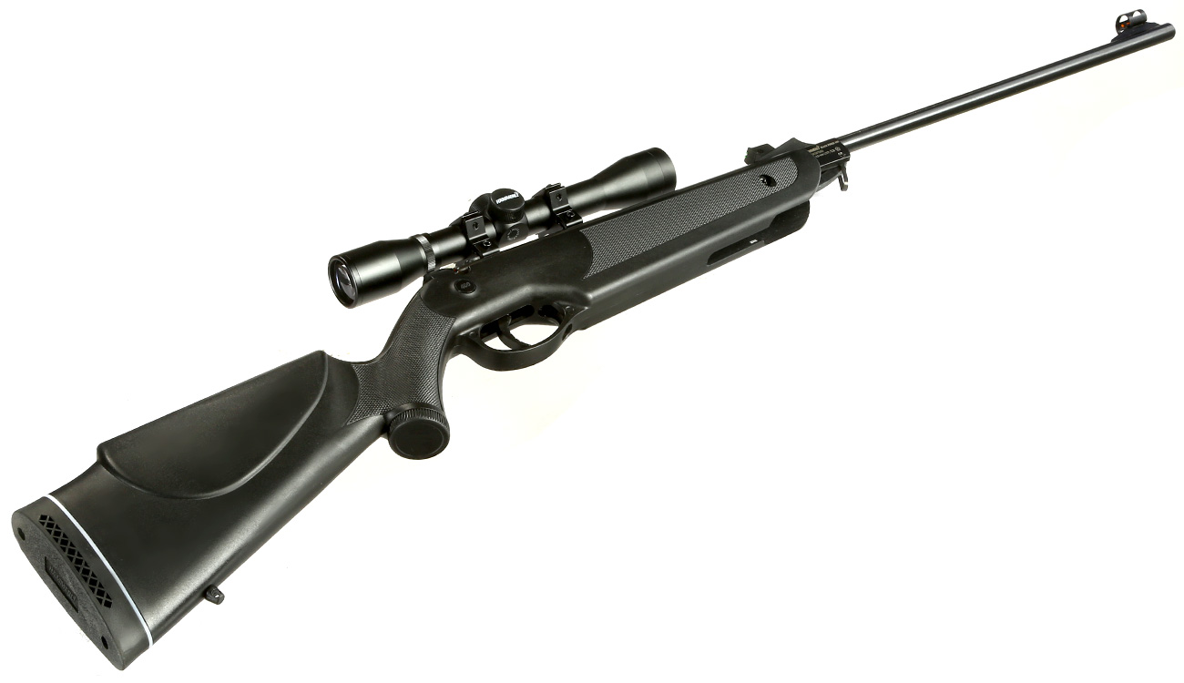 Hmmerli Black Force 400 Combo Luftgewehr Kal. 4,5 mm Diabolo inkl. 4x32 Zielfernrohr Bild 1