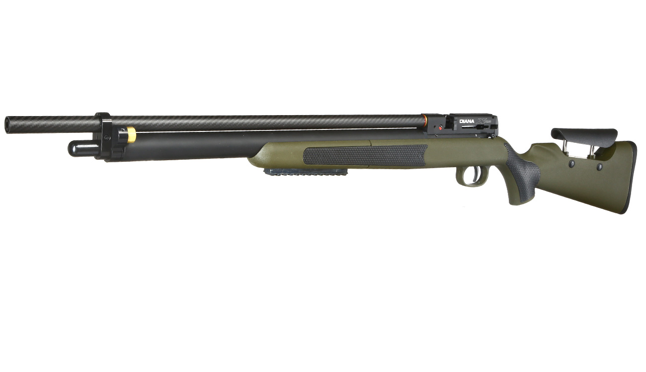 Diana XR200 PCP Pressluftgewehr Kal. 5,5 mm Diabolo OD Green mehrschssig inkl. Waffenkoffer Bild 1