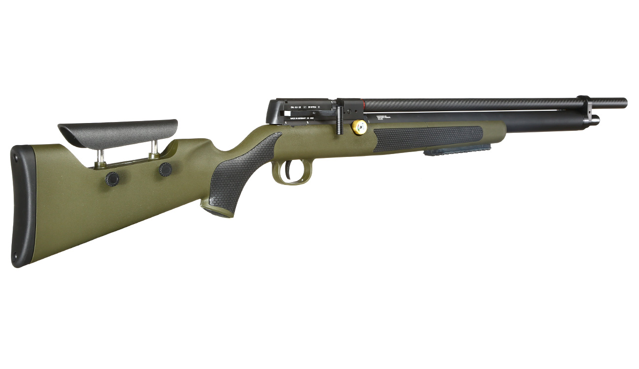 Diana XR200 PCP Pressluftgewehr Kal. 5,5 mm Diabolo OD Green mehrschssig inkl. Waffenkoffer Bild 3