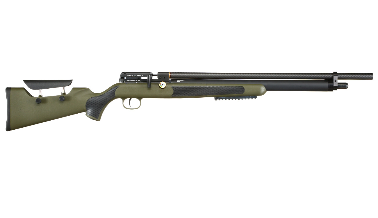 Diana XR200 PCP Pressluftgewehr Kal. 5,5 mm Diabolo OD Green mehrschssig inkl. Waffenkoffer Bild 4