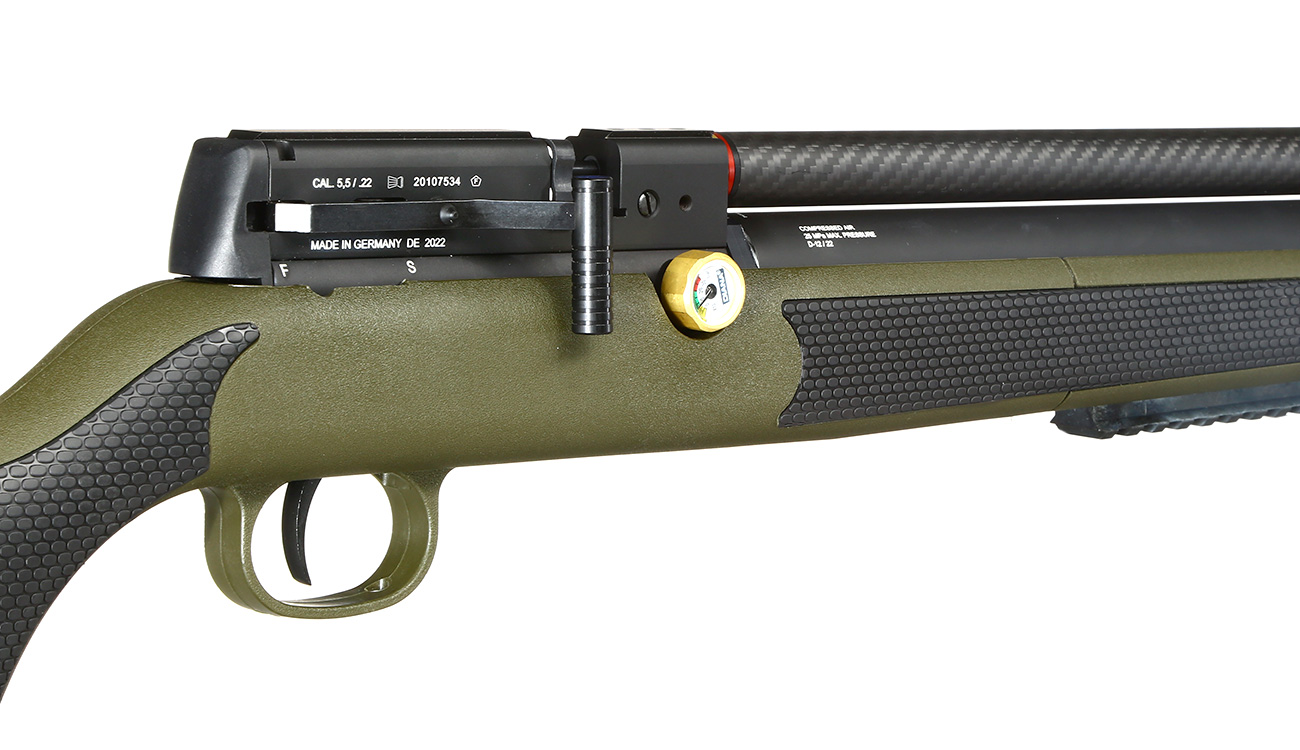 Diana XR200 PCP Pressluftgewehr Kal. 5,5 mm Diabolo OD Green mehrschssig inkl. Waffenkoffer Bild 6