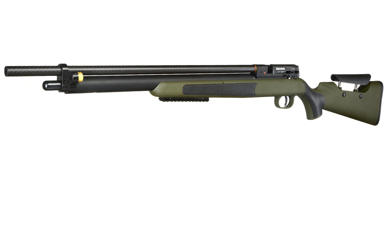 Diana XR200 PCP Pressluftgewehr Kal. 4,5 mm Diabolo OD Green mehrschssig inkl. Waffenkoffer Bild 1