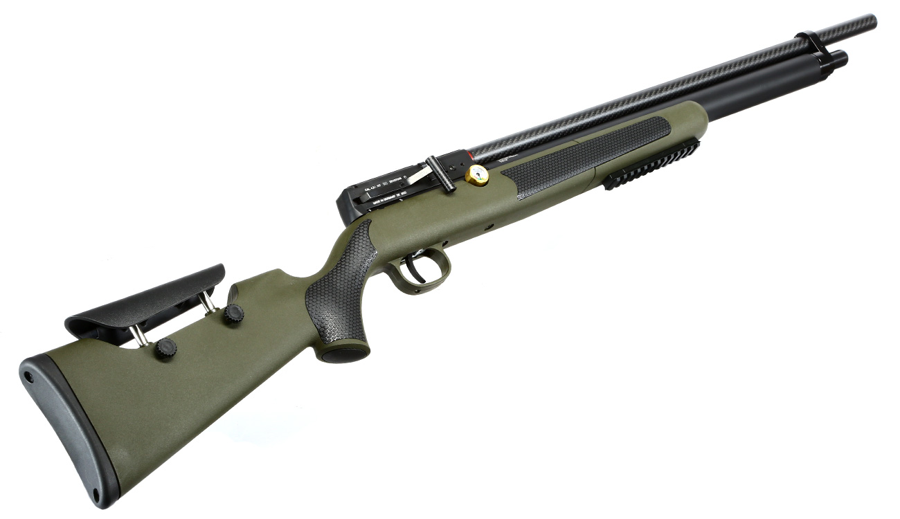 Diana XR200 PCP Pressluftgewehr Kal. 4,5 mm Diabolo OD Green mehrschssig inkl. Waffenkoffer Bild 10