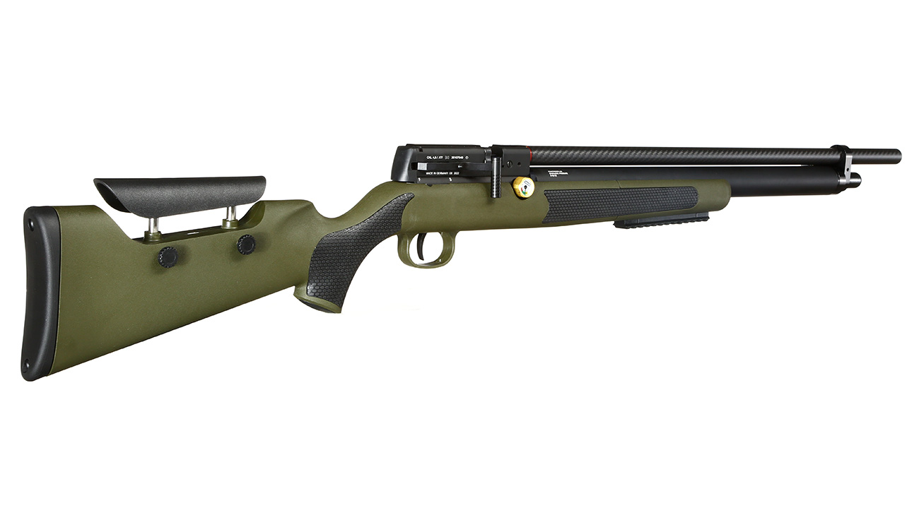 Diana XR200 PCP Pressluftgewehr Kal. 4,5 mm Diabolo OD Green mehrschssig inkl. Waffenkoffer Bild 3