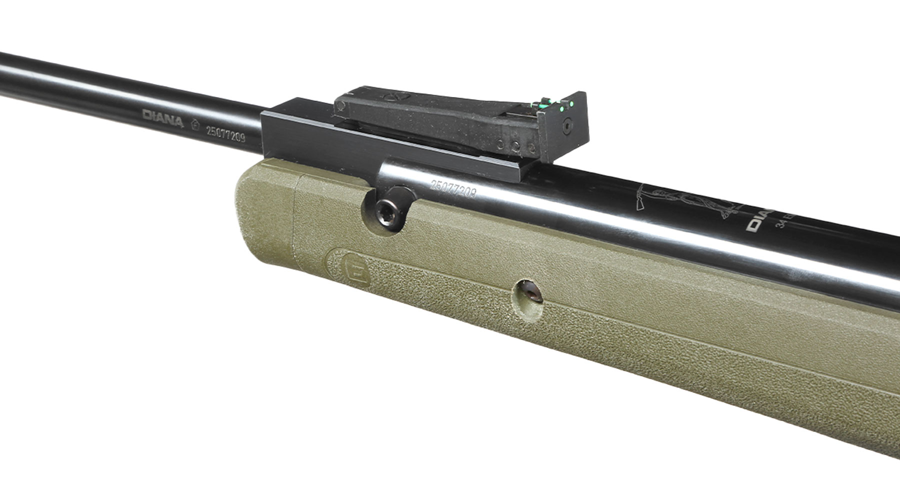Diana 34 EMS Knicklauf Luftgewehr Kal. 4,5 mm Diabolo OD green Bild 7