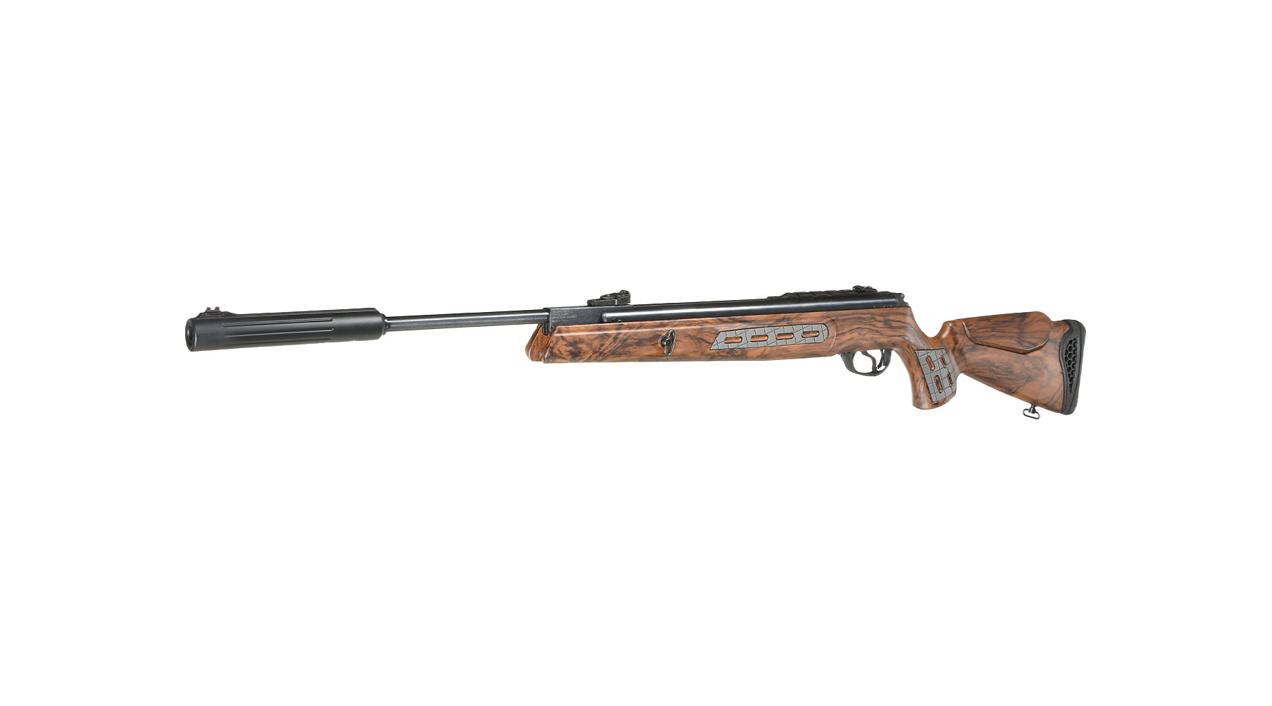 Hatsan 125 Sniper Knicklauf Luftgewehr Kal. 4,5 mm Diabolo Walnuss Camo inkl. Zweibein und Tragegurt Bild 1